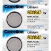 Blister 5 piles CR2016 3V Lithium Camelion