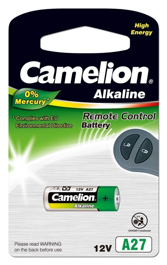 Camelion A27 pile 0% mercure