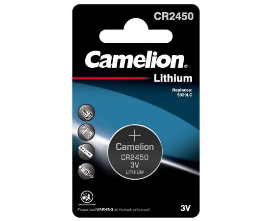 CR2450 Pile Bouton au Lithium 3V CR 2450 Pack de 6【5 Ans Garantie】 (CR2450-6p)  : : High-Tech