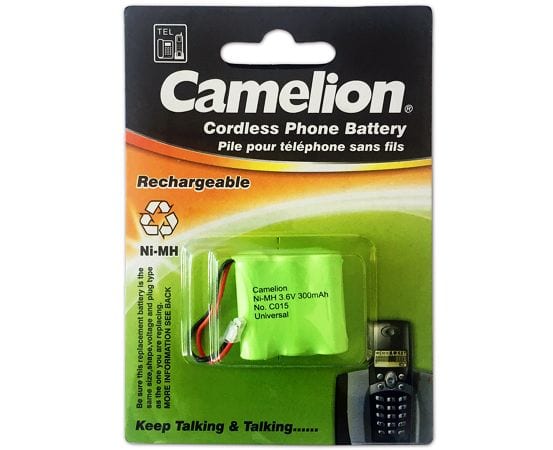 CAMELEON PILES POUR TÉLÉPHONE SANS FIL UNIVERSEL AAA/2.4V/700MAH